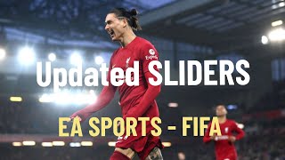 FIFA 23  New SLIDERS Gameplay [upl. by Zabrina]