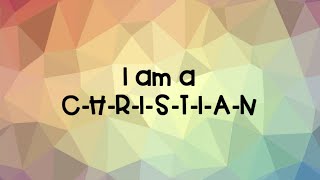 I am a C  Lyrics Video [upl. by Acinomahs293]