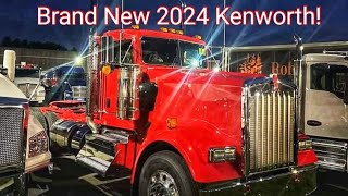 My Brand New Kenworth W900L Has Arrived [upl. by Kraft]