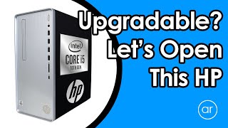 How to Open and Upgrade an HP Pavilion with a 10th Generation Intel i510400 TP011016 [upl. by Cherlyn]