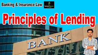 Principles of Lending  Banking amp Insurance Law  Hardik Mishra [upl. by Ahsikit636]