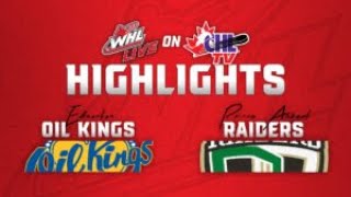 Edmonton Oil Kings at Prince Albert Raiders 1116  WHL Highlights 202425 [upl. by Claresta298]