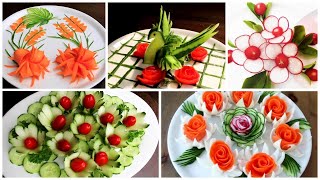 5 Super Salad Decoration Ideas  Super Salad Competition in School [upl. by Yelwah]