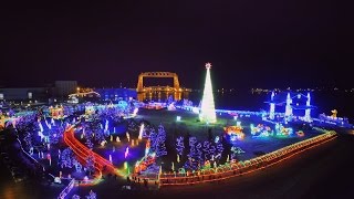 Bentleyville Tour of Lights Drone Experience [upl. by Timoteo]