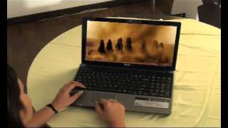 Acer Aspire 5745mp4 [upl. by Ahsikit]