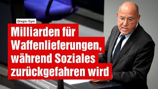 Milliarden für Waffenlieferungen während Soziales zurückgefahren wird [upl. by Suirred376]