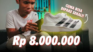 SEPATU INI CUMA BISA DIPAKE 1 KALI MARATHON  Adidas Adios Pro Evo 1  First Impression [upl. by Olecram]