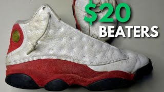 Insane Jordan Chicago 13 Restoration 20 beaters [upl. by Gwenette]