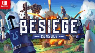 Besiege  Nintendo Switch Gameplay [upl. by Drandell]