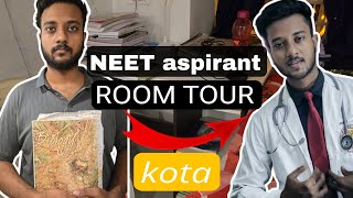 NEET aspirants Room tour🩺 3 idiots💀 Kota Hostels neetexam kotacoaching neet2025 [upl. by Yecram]