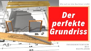 Der perfekte Grundriss  TIPPS VOM PROFI  Interview mit Bauplaner [upl. by Nate]