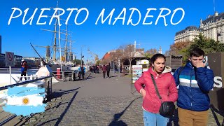 【4K】🇦🇷 BUENOS AIRES ARGENTINA ✺ Puerto Madero  Walking Tour [upl. by Alyda]