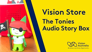 Listen learn and play with The Tonies at the Vision Store [upl. by Eihcra]