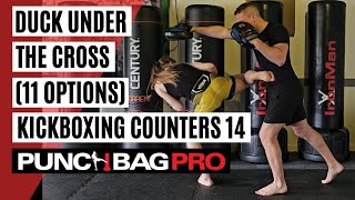 Ducking Under The Cross  Kickboxing Counters  Lesson 14 [upl. by Concha283]