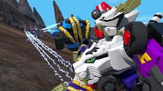 Dinocore Game Season 1 Episode 1213  Cartoon For Kids  Dinosaurs Animation Robot [upl. by Aikin]