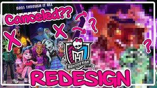 Redesigning Monster High G3 Because the Show Got Canceled [upl. by Suirradal]