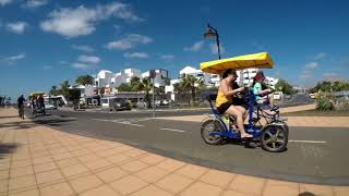 Lanzarote Puerto del Carmen and hotel floresta [upl. by Aidualk262]