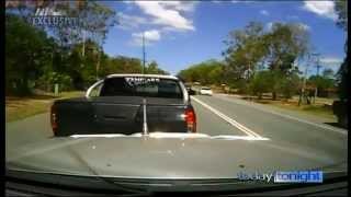 Crazy Australian Road Rage Attack Car Crash Car Chase Rammed 7 Times Australia [upl. by Lamond]