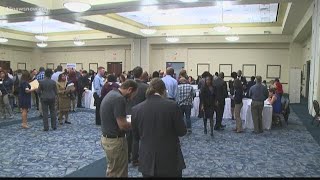 NAVFAC Job Fair draws hundreds [upl. by Catlin]