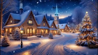 Christmas Magic Ambient Snowfall in the North Pole  Relaxing Christmas Music  Perfect Background [upl. by Jr534]