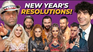 Our Wrestling New Years Resolutions For 2024 [upl. by Samoht719]