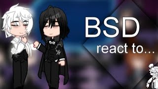 BSD react to quotBernadettequotFyolai [upl. by Sheley]