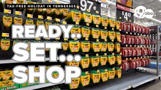 Families prepare for backtoschool savings during Tennessees sales tax holiday [upl. by Dolora388]