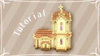 Minecraft  How to Build a Cute House of Wood and Sandstone  Tutorial  Survival Base Design [upl. by Bishop183]