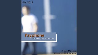 Payphone Karaoke Version in the Style of Maroon5  Instrumental HQ [upl. by Fauch405]