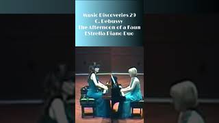 Music Discoveries 29 Debussy The Afternoon of a Faun pianoduo [upl. by Festus]