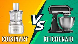 Cuisinart vs KitchenAid  Key Differences You Need To Know Which One Is Best [upl. by Enelyaj758]