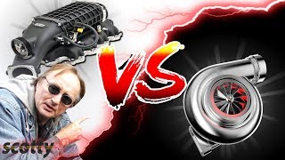 Supercharger vs Turbocharger  Why Supercharged Car is Better than Turbo [upl. by Rafi]