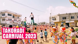 Takoradi Street Masquerade Carnival 2023 [upl. by Dirraj]