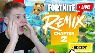 Le RETOUR du CHAPITRE 2 sur FORTNITE OMG  En live avec SnayYTB [upl. by Lamahj]