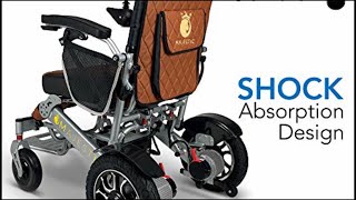 8 Amazing Foldable electric wheelchair Sold On Amazon April 2022 [upl. by Filmer]