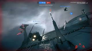 Starfighter Assault Gameplay  Kamino Republic Star Wars Battlefront II [upl. by Iznekcam]