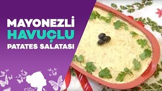 Mayonezli Havuçlu Patates Salatası Tarifi [upl. by Linskey]