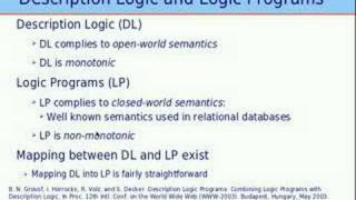 Rules and Semantic Web  Part 2 [upl. by Stevena]