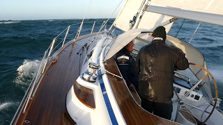 On Test Hallberg Rassy 44 [upl. by Blasien]