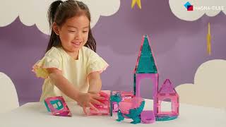 MAGNA TILES Castle 25 Piece Set [upl. by Hahseram]