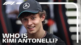 Who Is Lewis Hamiltons Replacement Kimi Antonelli  Mercedes 2025 F1 Driver [upl. by Adgam]