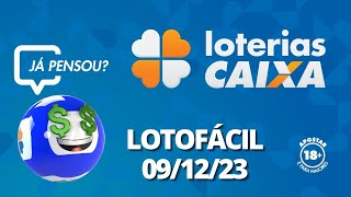 Resultado da Lotofácil  Concurso nº 2975  09122023 [upl. by Akins]