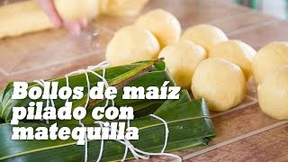 Cómo se hacen los Bollos de Maíz con Mantequilla [upl. by Lewiss]