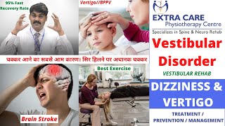 VESTIBULAR DISORDER  DIZZINESS amp VERTIGO  Balance Disorder Causes Symptoms Test and Treatment [upl. by Eustazio]