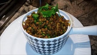 Chicken Keema  Ground Chicken Meat with Mushroom  Chicken Qeema Recipe [upl. by Jody]