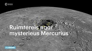 Ruimtesonde BepiColombo onderzoekt mysterieuze planeet Mercurius  RTL NIEUWS [upl. by Ortiz]