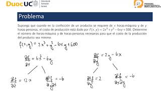 Cálculo II Aplicación máximos y mínimos de funciones de dos variables [upl. by Killam814]