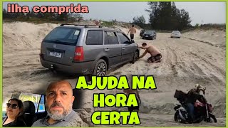 AJUDA NA HORA CERTA FICAMOS NA AREIA  QUEBRANDO A ROTINA [upl. by Pincince]