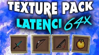 Latenci 64x  TEXTURE PACK REVIEW  BUILD UHC [upl. by Ahsinnek]