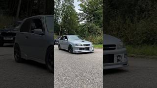 💯Toyota Starlet Glanza💥  carmeet cars toyota glanza jdmcars [upl. by Gregson446]